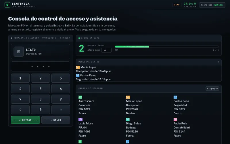 Control de acceso