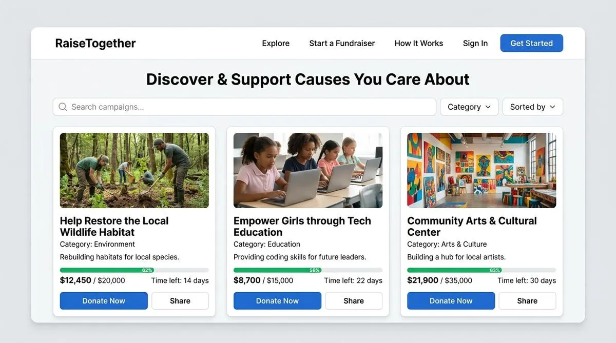 Plataforma Crowdfunding