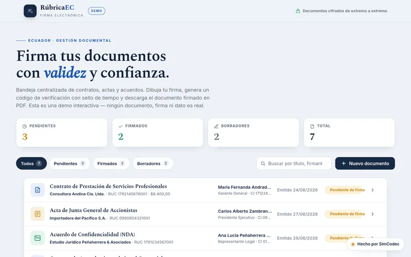 Firma electronica