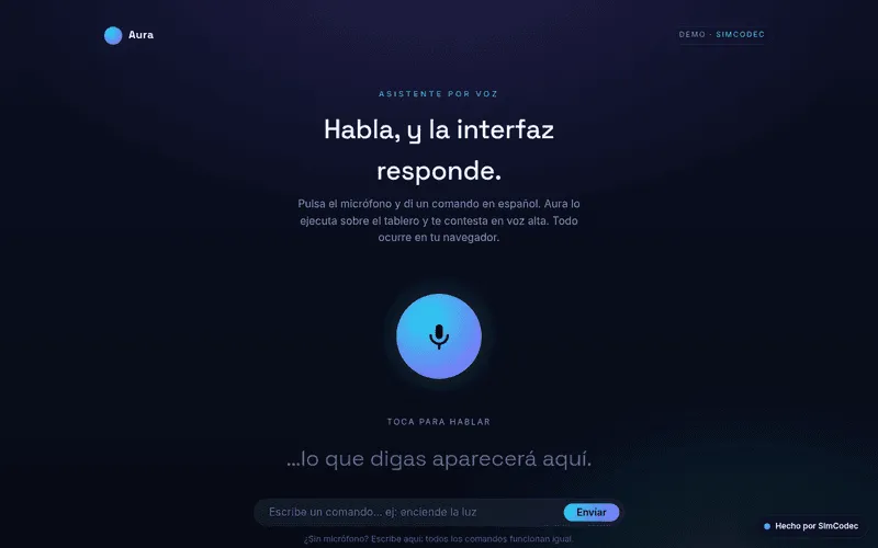 Asistente por voz
