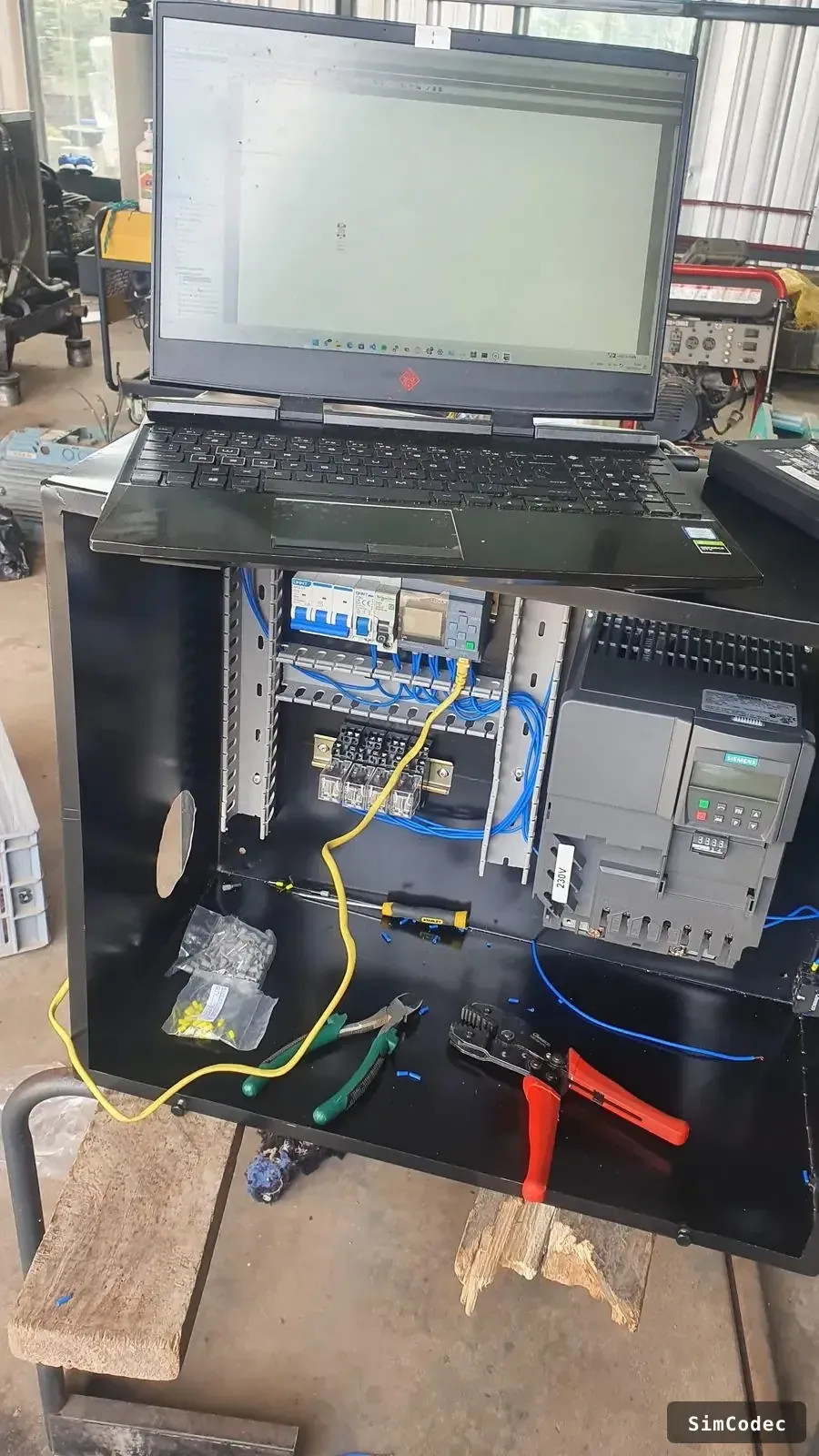 Puesta en marcha del PLC con laptop