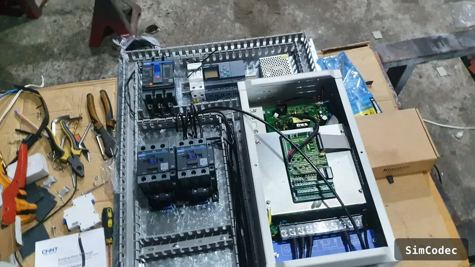 Cableado de control del tablero