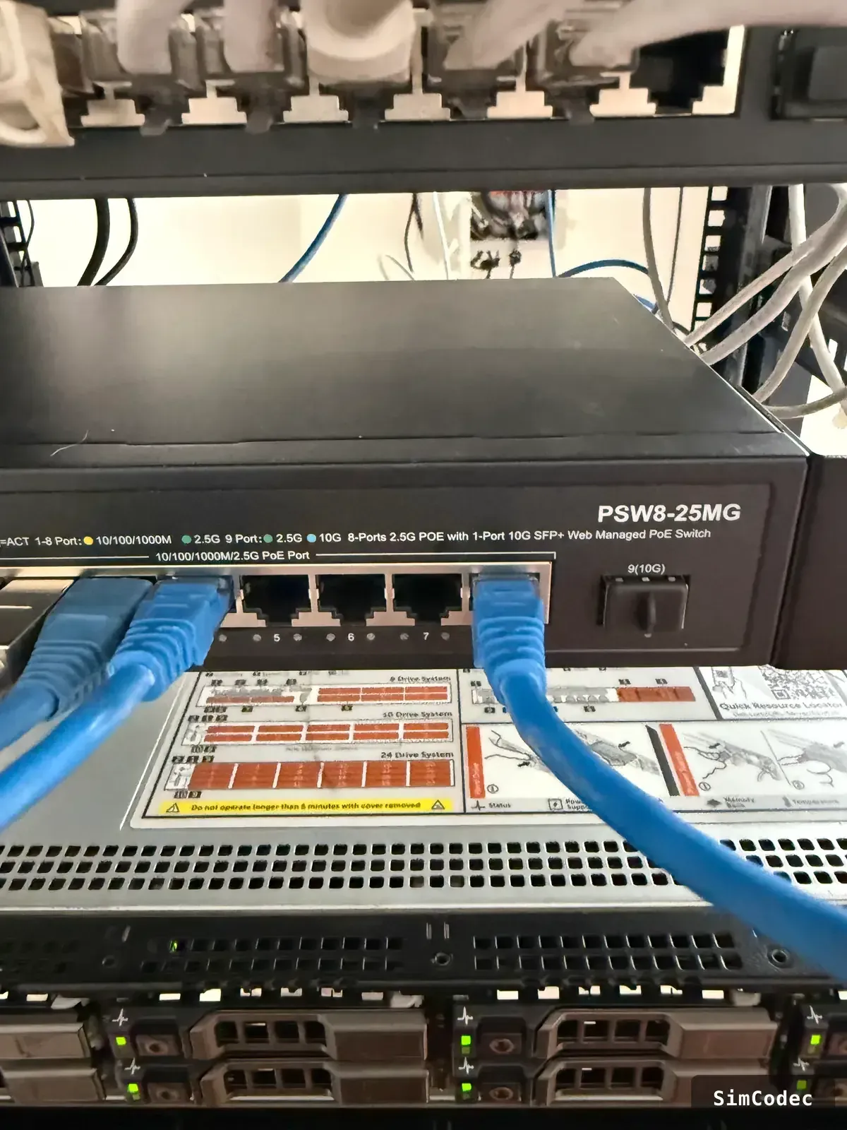Switch administrable de alta velocidad