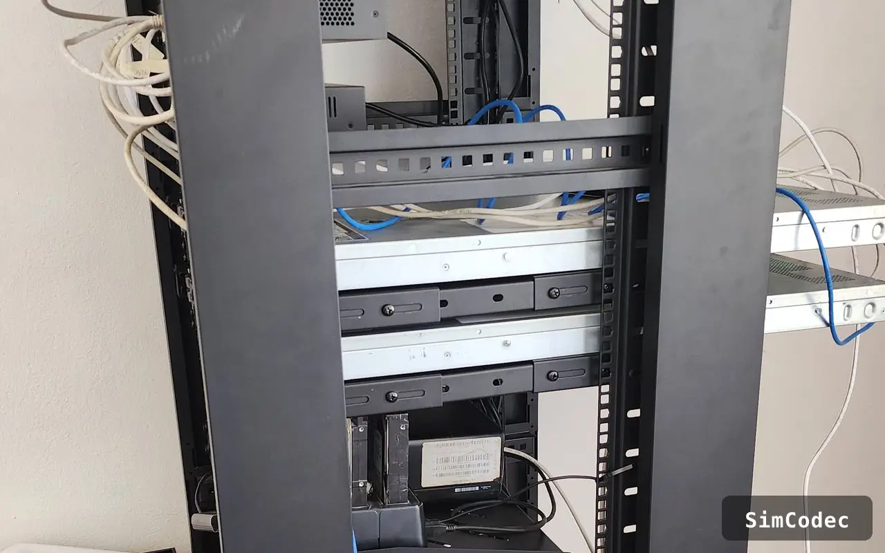 Rack de servidores del nodo de borde