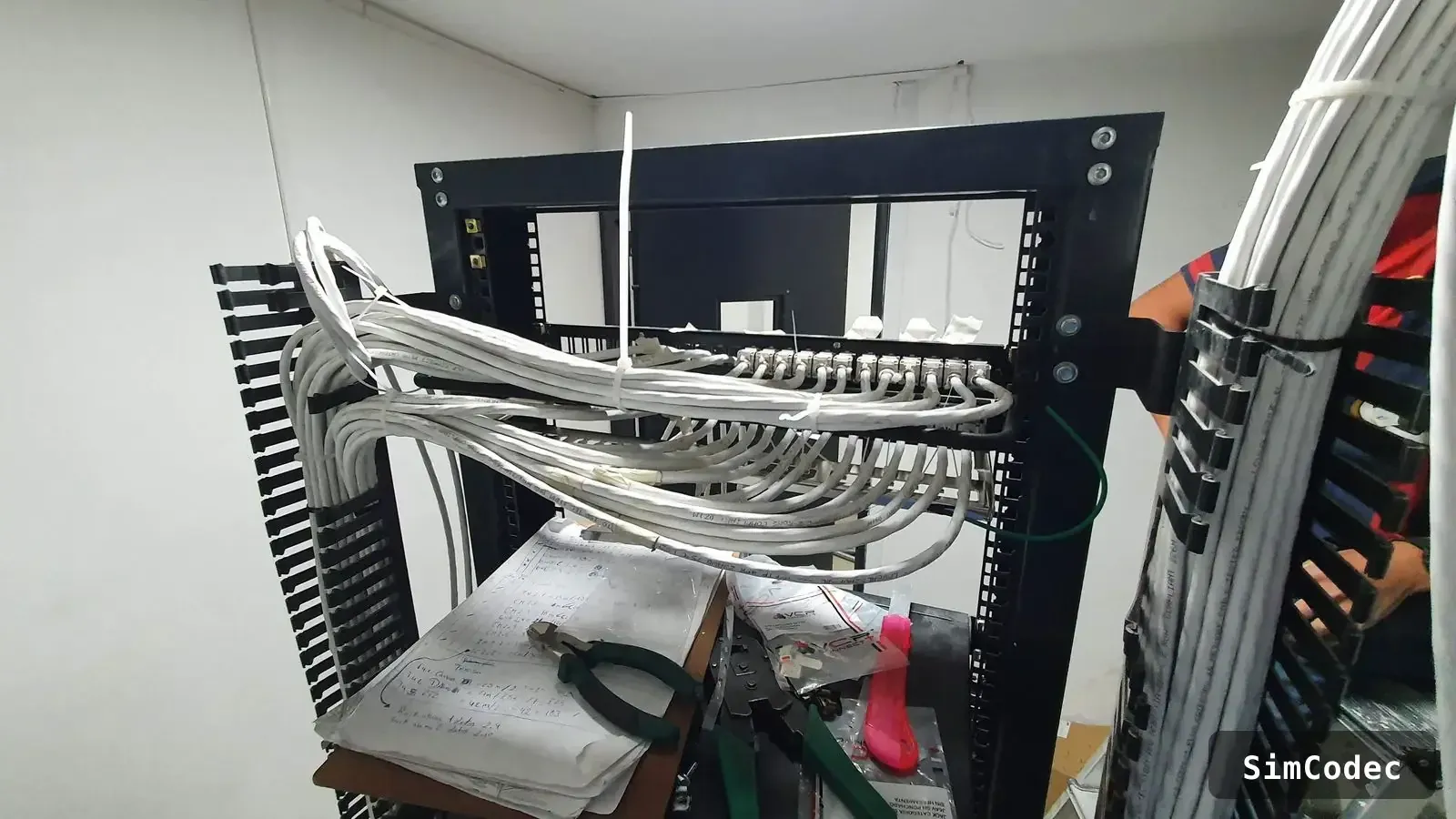 Peinado del cableado estructurado