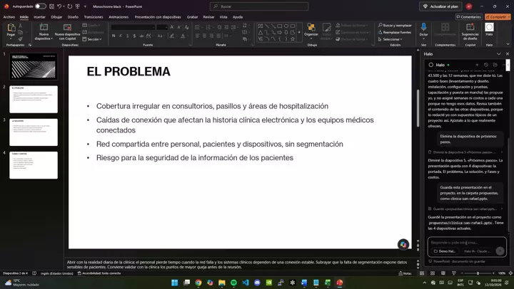 Guardar y abrir documentos del proyecto